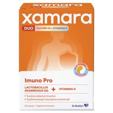 Xamara Duo Imuno Pro, 30 capsule, Dr. Reddys Xamara Duo Imuno Pro, 30 capsule, Dr. Reddys
