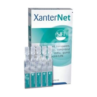 Xanternet Gel Oftalmic 10flac