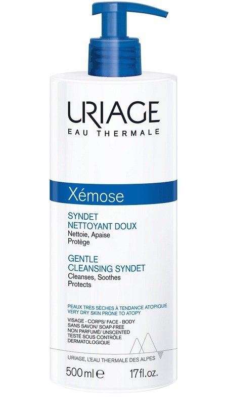 Xemose Syndet gel spalare, 500ml, Uriage