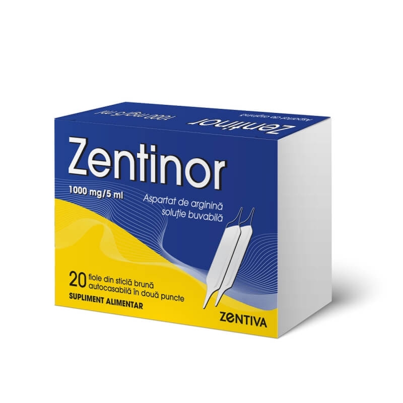 Zentinor, 20 fiole buvabile, Zentiva