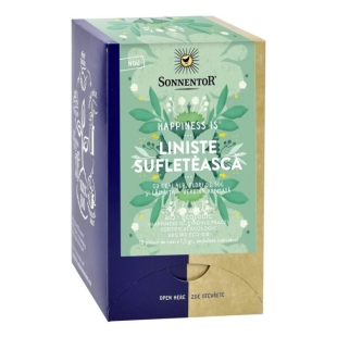 Sonnentor - Ceai Happiness is...liniste sufleteasca eco 18plicuri