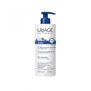 1-Ere Bebe ulei calmant de curatare, 500ml, Uriage