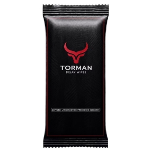 Servetel pentru potenta si performanta masculina, intarzierea ejacularii, 1 plic, Torman