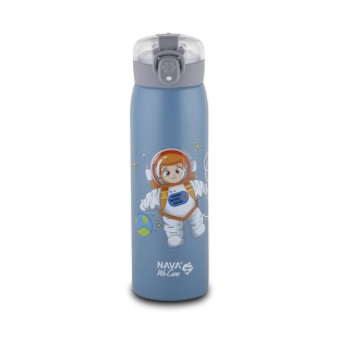 Sticla termoizolanta Nava We care 500ml albastru