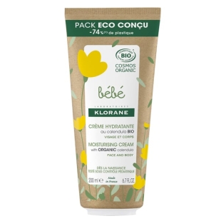 Crema hidratanta Bio pentru fata si corp, 200 ml, Klorane Bebe