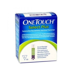 Teste de glicemie OneTouch Select Plus, 50 bucati, Lifescan
