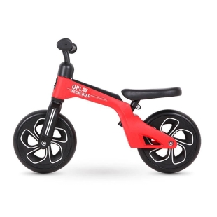 Bicicleta Balance bike Tech, Rosu, Qplay