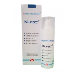 Kurac crema pentru tratamentul acneei, 30 ml, Braderm