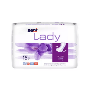 Absorbante urologice femei Lady Plus, 15 bucati, Seni