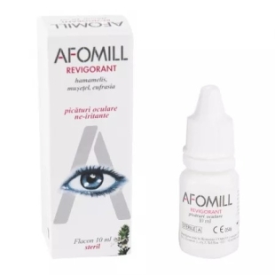 Picaturi oculare revigorante Afomill, 10 ml, Af United Spa