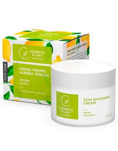 Cosmetic Plant - Crema pentru albirea tenului cu extract de lamaie si papadie 50ml