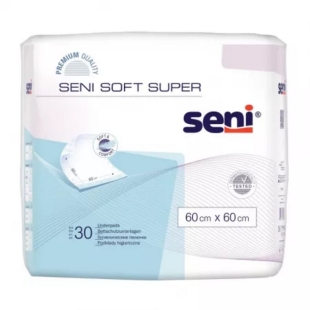 Aleze de protectie Soft Super, 60 cm x 60 cm, 30 bucati, Seni