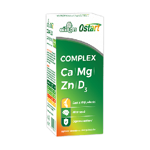 Alinan Ostart Complex Ca Mg Zn D3 sirop, 200ml, Fiterman Pharma