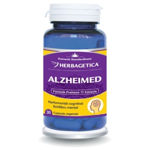 Alzheimed, 30 capsule, Herbagetica