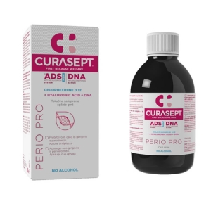 Apa de gura cu 0.12% clorhexidina ADS DNA Perio Pro, 200 ml, Curasept