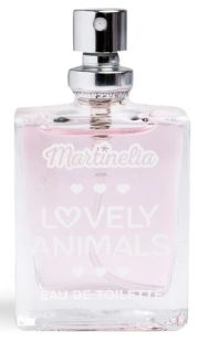 Apa de toaleta Lovely Animals, 15 ml, Martinelia