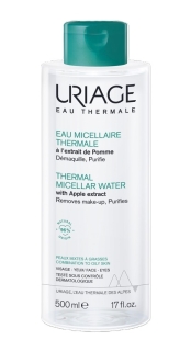 Apa micelara termala pentru ten mixt-gras, 500 ml, Uriage