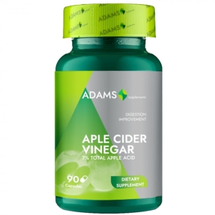 Otet din cidru de mere, 90 capsule, Adams Supplements