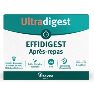 Ultradigest Effidigest Apres-Repas, 24 comprimate efervescente, Vitavea