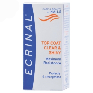 Lac stralucitor pentru unghii Ecrinal, 10 ml, Asepta