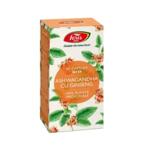 Ashwagandha cu ginseng N159, 60 capsule, Fares