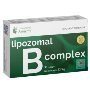 B Complex lipozomal, 30 capsule, Remedia