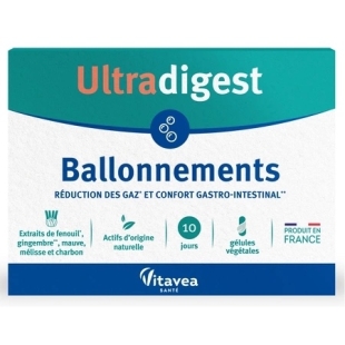Ultradigest Ballonnements, 30 capsule, Vitavea
