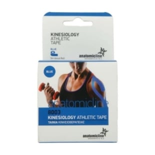 Banda kinesiologica albastra, 5 cm x 5 m, Anatomic Line