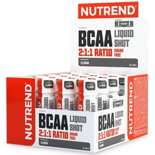 BCAA lichid Mega Shot, 60 ml, 20 shots, Nutrend
