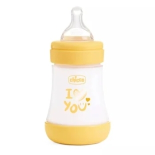 Biberon PP anti-colici cu tetina S Perfect5 150 ml +0 luni, 1 bucata, Chicco