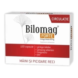 Bilomag forte Circulatie, 120 capsule, Zdrovit