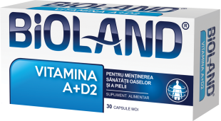 Bioland - Vitamina A + D2 30caps