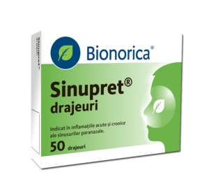 Sinupret, 50 drajeuri, Bionorica