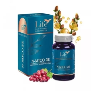 N-Mico 2 E cu uleiuri esentiale, 30 capsule, Bionovativ
