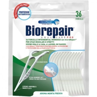 Ata dentara cu scobitoare, 36 bucati, Biorepair