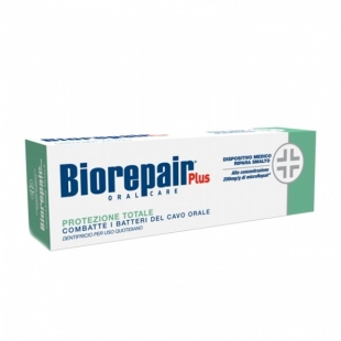 Pasta de dinti Plus protectie totala, 75 ml, Biorepair