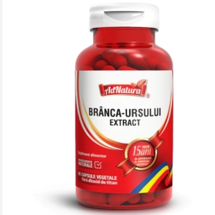 Branca-ursului extract, 30 capsule, AdNatura