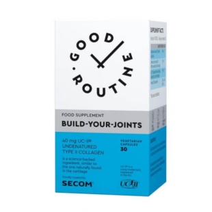 Build Your Joints Good Routine, 30 capsule vegetale cu colagen, Secom