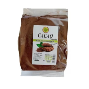 Cacao alcalina 20-22%, 200 g, Natural Seeds