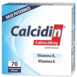 Calcidin, 70 comprimate filmate, Zdrovit