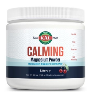 Calming Magnesium Powder Cherry Kal, 256 g, Secom