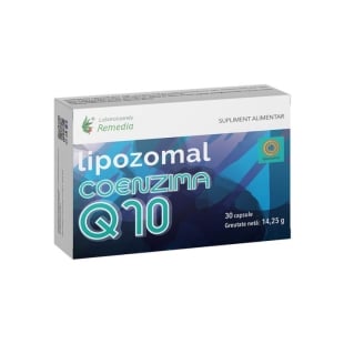 Coenzima Q10 lipozomal, 30 capsule, Remedia
