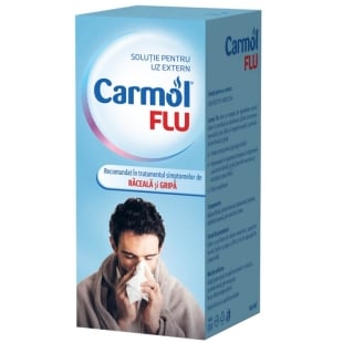 Carmol FLU raceala si gripa (lotiune), 100 ml, Biofarm