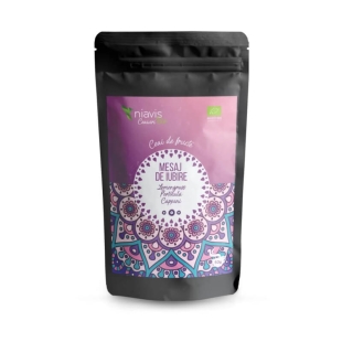 Ceai bio Mesaj de iubire, 50 g, Niavis
