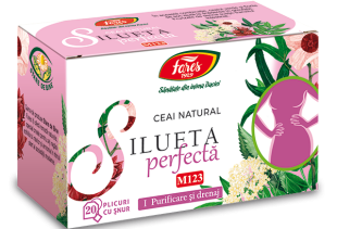 Ceai silueta perfecta purificare si drenaj 20plicuri, Fares