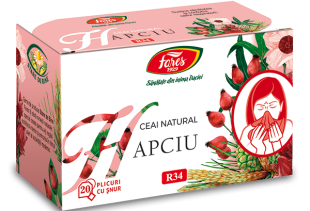Hapciu ceai 20plicuri cu snur, Fares