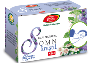 Ceai somn linistit 20plicuri, Fares