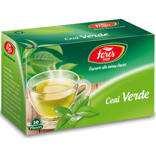 Ceai verde 20plicuri, Fares