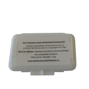 Ceara ortodontica transparenta, 15 g, Biocosmetics