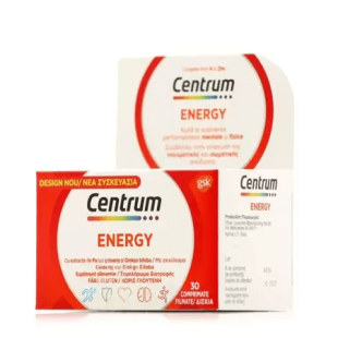 Centrum Energy, 30 comprimate filmate, GSK (Haleon)